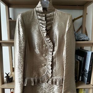 Kaspar skirt set with ruffles